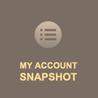 MY ACCOUNT SNAPSHOT