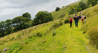 Hiking in the Howgills, Pennines, England