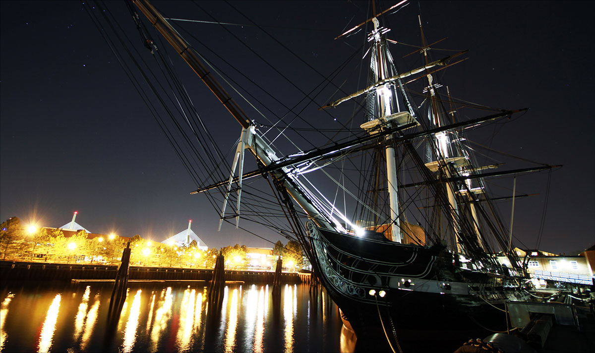 USS Constitution at Historic Charlestown Navy Yard