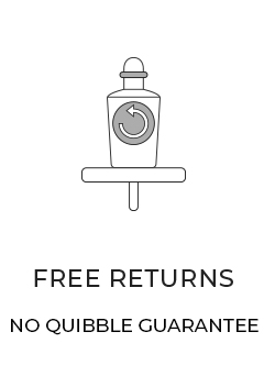 FREE RETURNS No Quibble Guarantee