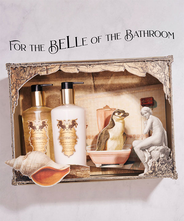 FOR THE BELLE OF THE BATHROOM