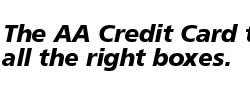 The AA Credit Card ticks all the right boxes