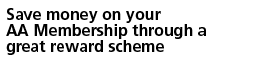 Save money on your AA Membership through a great reward scheme